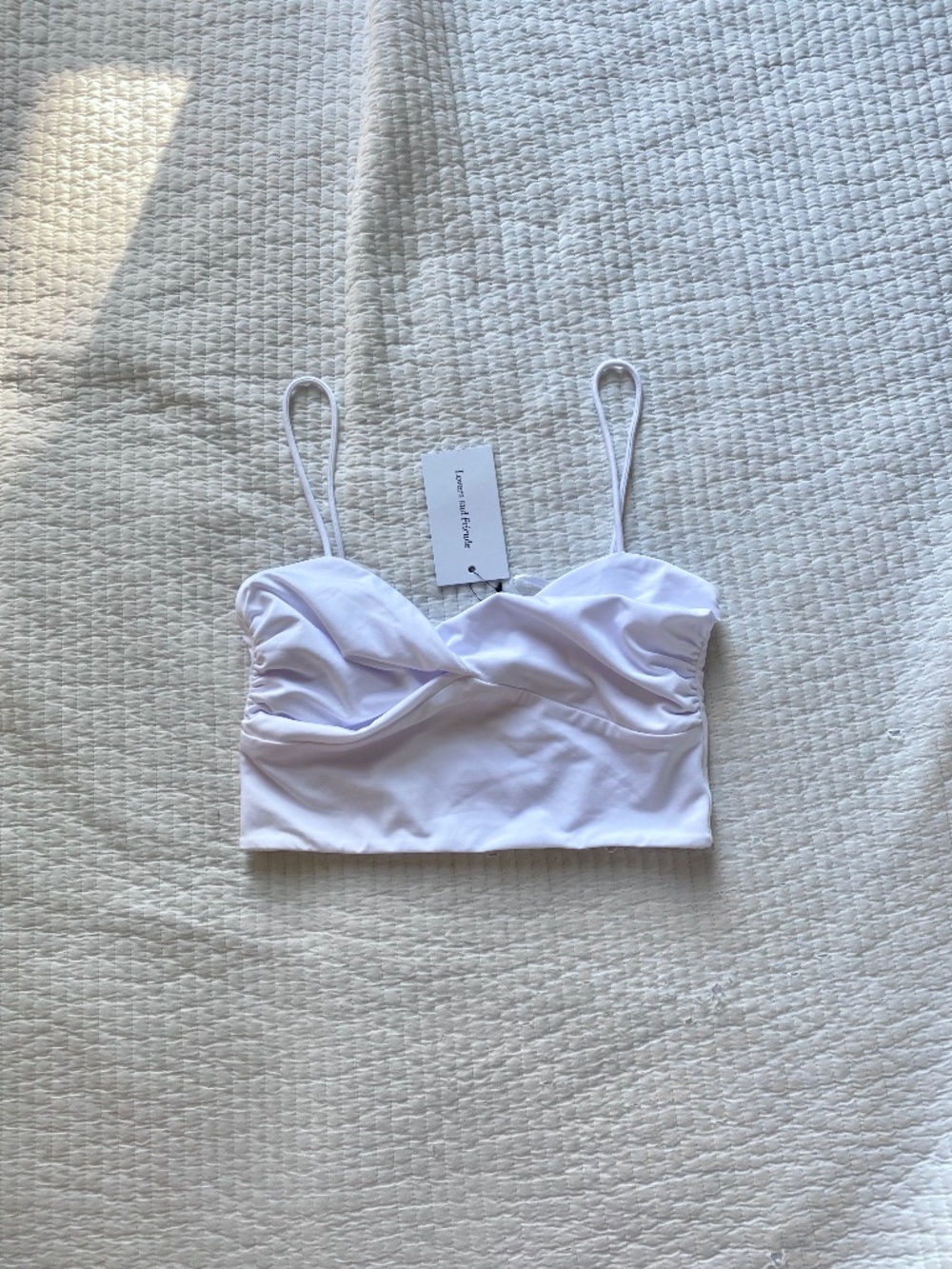 Lovers and Friends white tank top new with tags